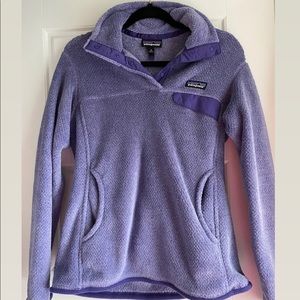 Patagonia in the color purple size M
